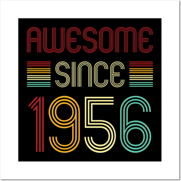 Vintage Awesome Since 1956 Wall Art by Che Tam CHIPS